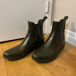Forest Green Rainboots
